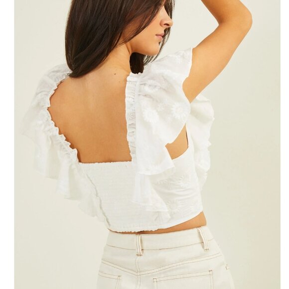 Brynne Embroidered Crop from Altar'd State - Picture 3 of 4